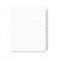 The Workstation Style Legal Side Tab Divider- Title: 151-175- Letter- White- 1 Set TH38970
